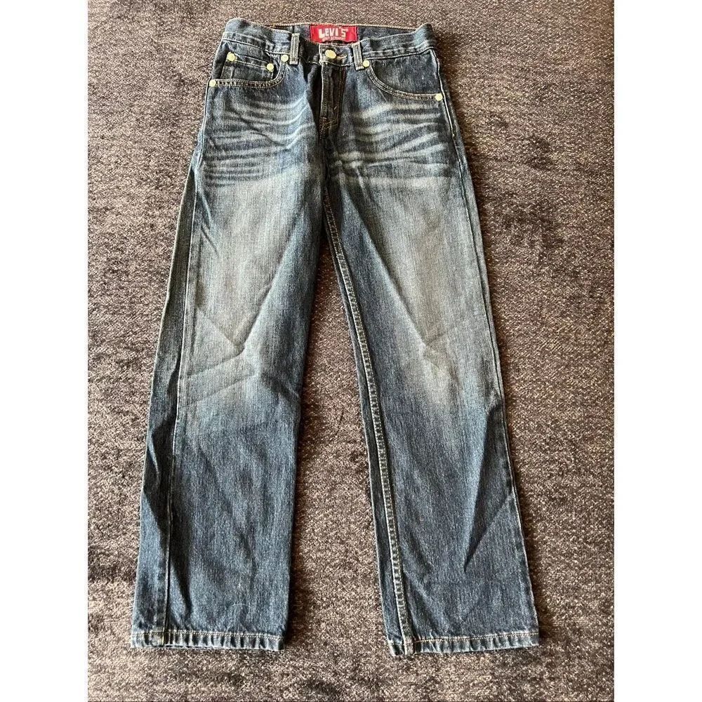Levi's 505 Regular Fit Straight Jeans size 12